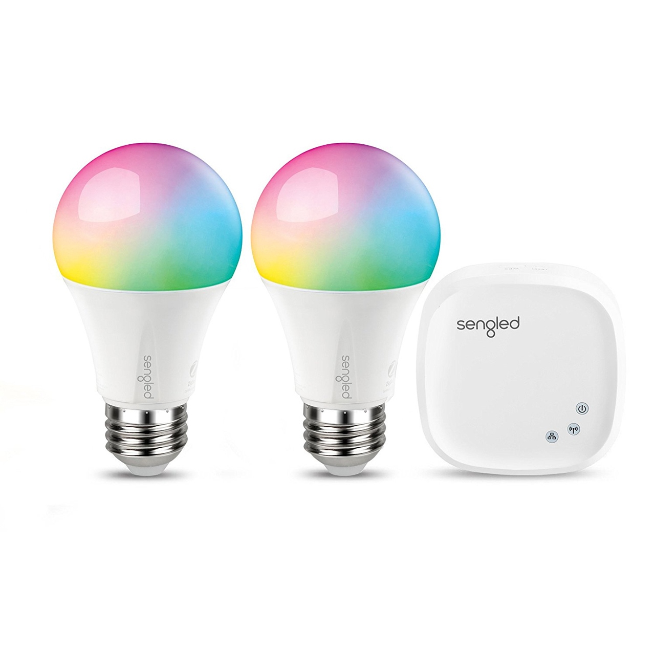 Sengled Element Color Plus A19 Kit. Комплект умных цветных ламп